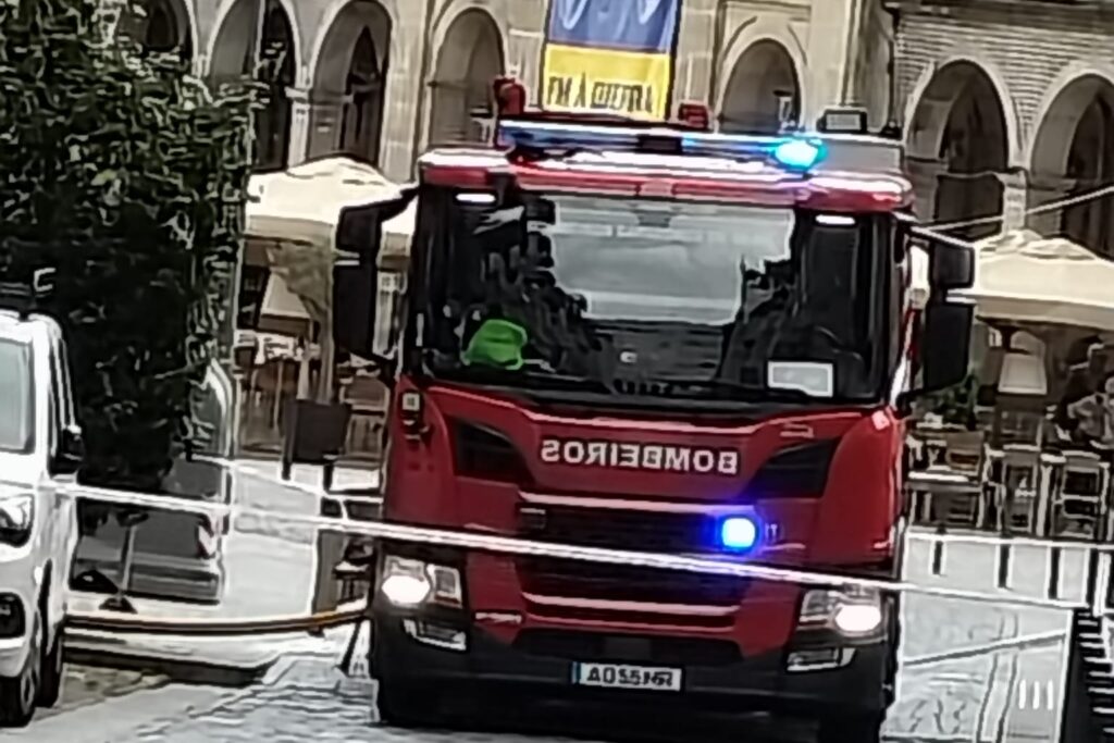 Braga incendio bragashopping