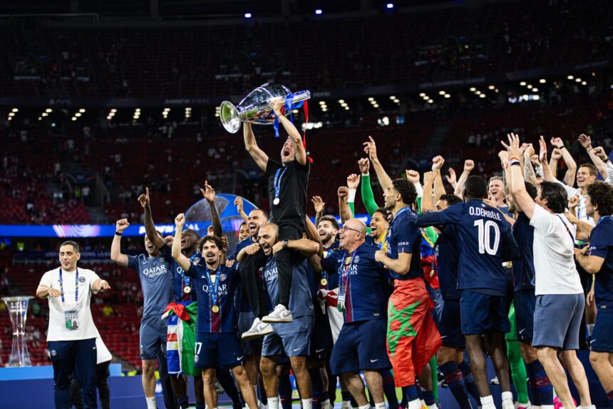 PSG final liga dos campeões E24 arsenal