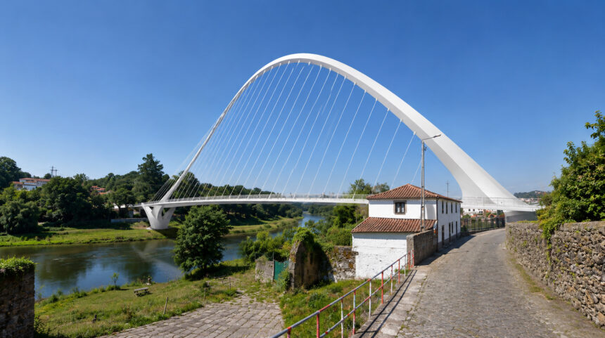 ponte calatrava em Barcelos barcelinhos - 1