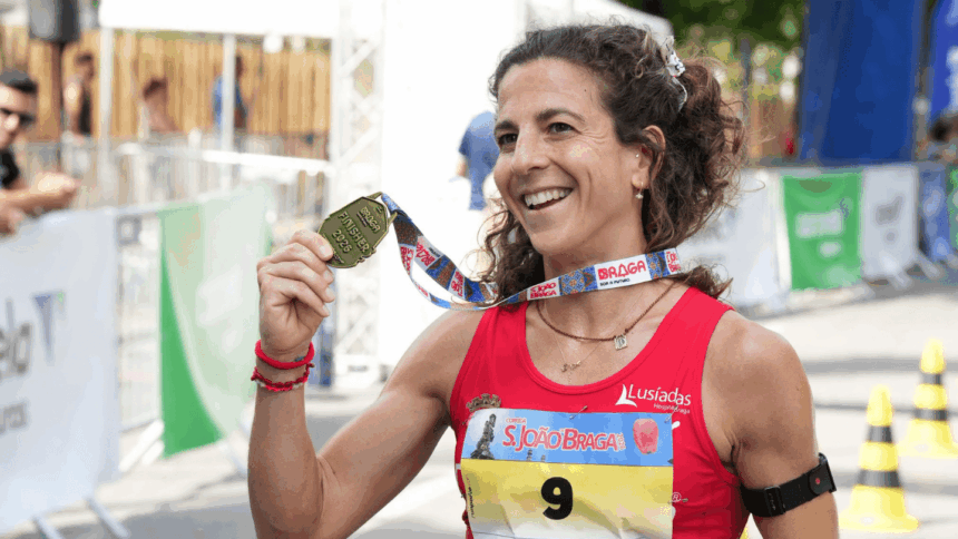Atletismo Vanessa Carvalho conquista o segundo lugar na 11.ª Corrida de São João de Braga