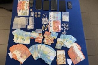 Barcelos PSP detém seis pessoas e apreende 15 mil euros em operação antidroga