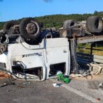 Braga Choque em cadeia entre carrinha e três carros faz dez feridos na Variante Sul