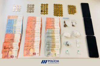 Braga PSP detem tres suspeitos por trafico e apreende 258 doses de estupefacientes
