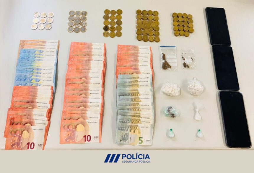 Braga PSP detem tres suspeitos por trafico e apreende 258 doses de estupefacientes