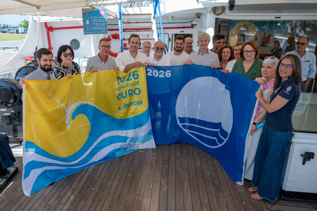 Viana: Concelho alcança “resultado extraordinário” com 13 bandeiras azuis na época balnear GCI 1889