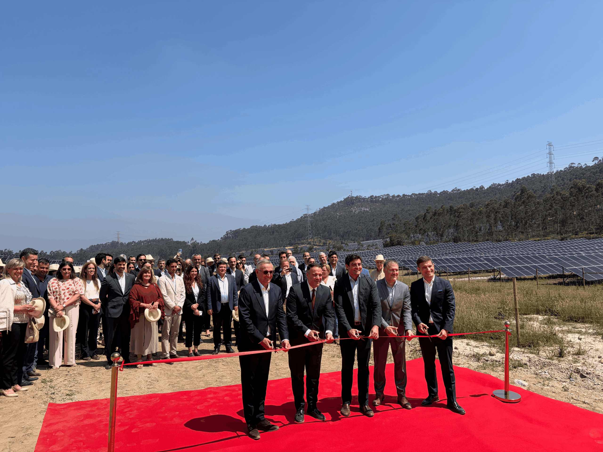 Trofa: BNZ inaugura segunda central solar fotovoltaica no Norte Inauguracao BNZ Muro 2 scaled