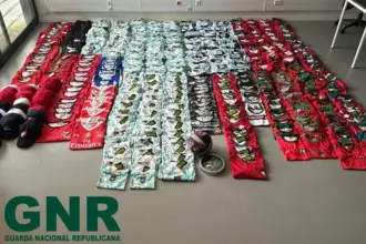 Mundial 2026 GNR apreende mais de 13 mil artigos desportivos falsificados
