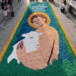 São João de Braga Deslumbrante tapete de sal no centro histórico surpreende bracarense