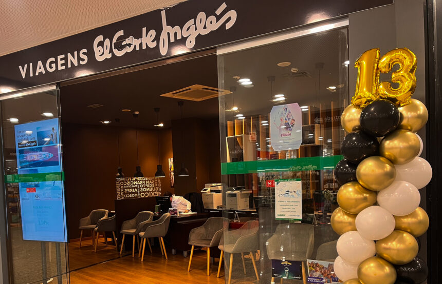 Viagens El Corte Inglés celebra 13.º aniversário na cidade com campanha exclusiva 13 Anos 13 Destinos