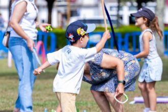 Viana Forca Aerea e projeto Rua a Brincar animaram o Playday e1782743687336