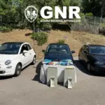 Vila do Conde GNR detém em flagrante gangue que assaltava lojas enquanto depositava dinheiro furtado