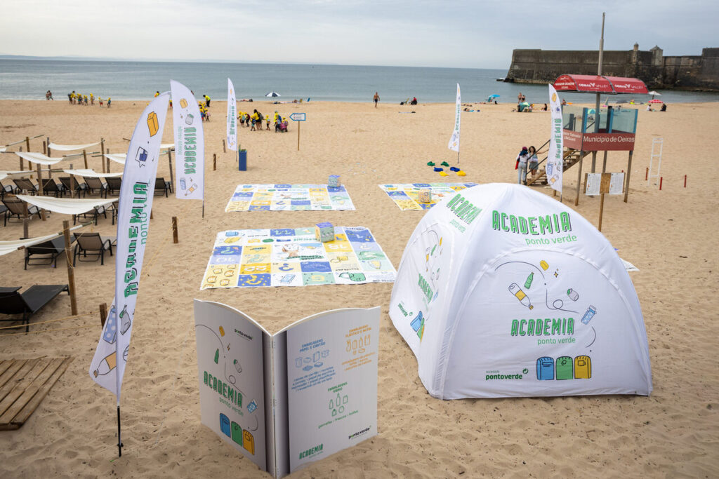 Esposende: Apúlia acolhe Academia Ponto Verde com jogos e desafios de reciclagem para criança APV nas praias 1