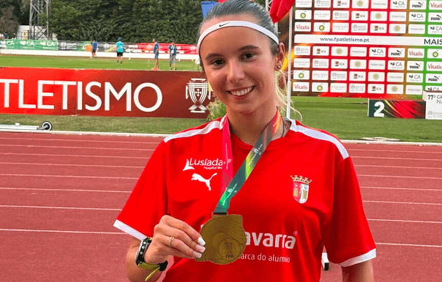 Atletismo Mariana Maciel convocada para o Campeonato da Europa de Sub 18 em Italia 2