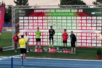 Atletismo Tomás Linhares conquista bronze e recorde pessoal nos Nacionais Sub-23