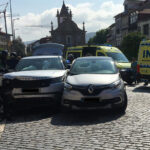 Braga Colisão entre três automóveis na Senhora-a-Branca obriga a desencarceramento