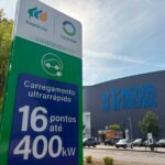 Braga Nova Arcada disponibiliza 16 novos pontos de carregamento ultrarrápido para veículos elétricos