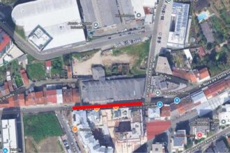 Braga Rua Nova de Santa Cruz com transito condicionado para pavimentacao entre 27 e 31 de julho