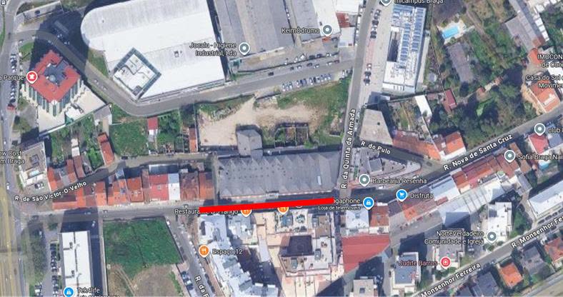 Braga: Rua Nova de Santa Cruz com trânsito condicionado para pavimentação entre 27 e 31 de julho Braga Rua Nova de Santa Cruz com transito condicionado para pavimentacao entre 27 e 31 de julho