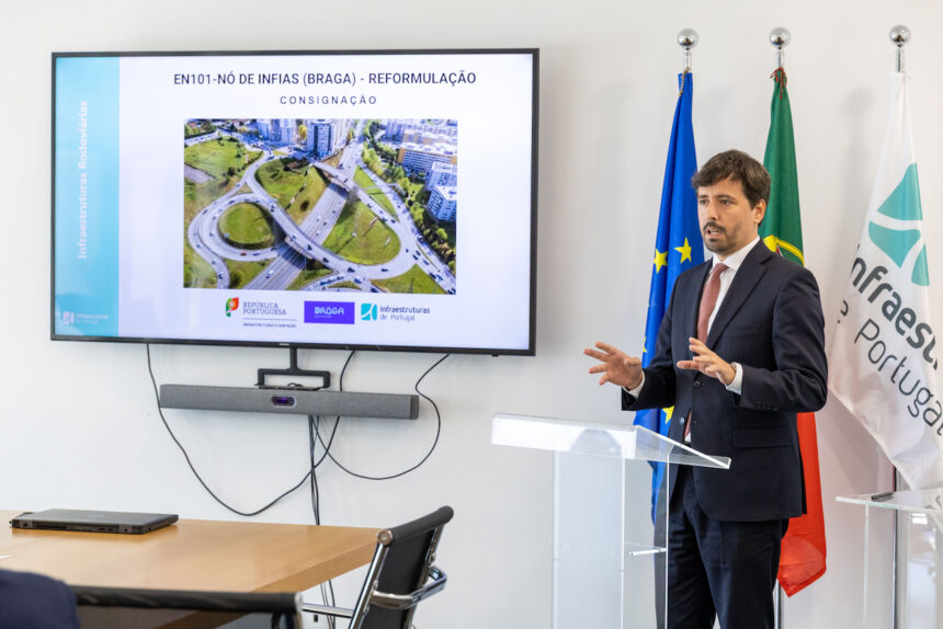 Obras do Nó de Infias arrancam em Braga após anos de espera Mobilidade braga infias no