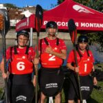 Canoagem Amigos da Montanha com três atletas na Seleção de Canoagem