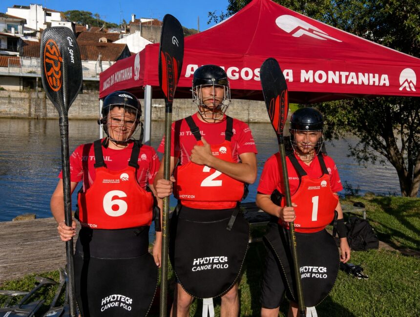 Canoagem: Amigos da Montanha com três atletas na Seleção de Canoagem Canoagem Amigos da Montanha com três atletas na Seleção de Canoagem