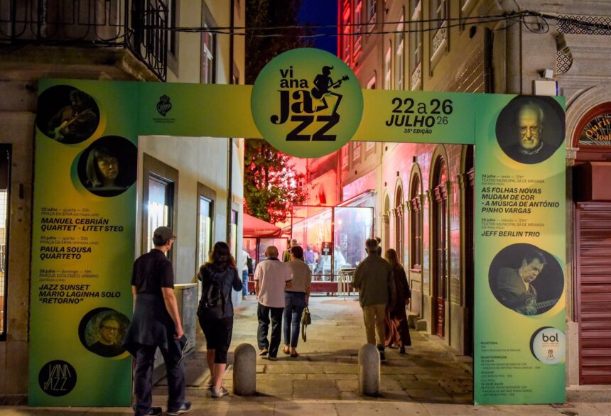 Viana 35.o Festival Viana Jazz arranca na Praca da Erva com cinco dias de programacao
