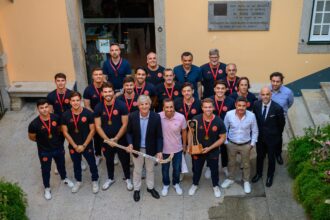 Viana Luís Nobre recebe campeões da Juventude de Viana após subida à 1ª Divisão