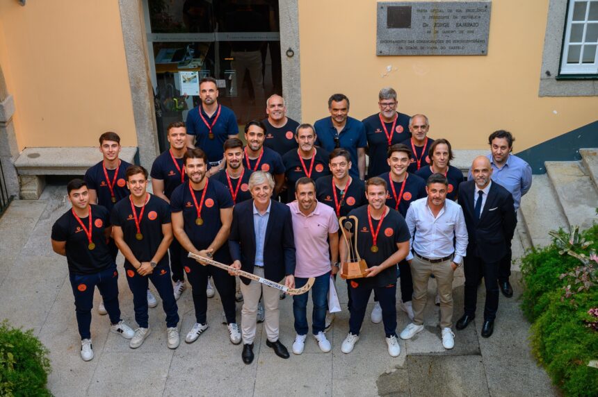 Viana Luís Nobre recebe campeões da Juventude de Viana após subida à 1ª Divisão