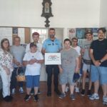 Vieira do Minho Utentes do CACI visitam quartel da GNR e inscrevem novo recruta