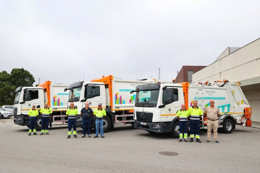 Vila do Conde Tres novas viaturas reforcam recolha seletiva e expandem sistema porta a porta