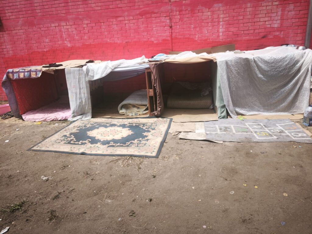 CHEGA alerta para acampamento ilegal junto ao Parque Infantil do Pachancho e exige intervenção urgente acampamento ilegal 2