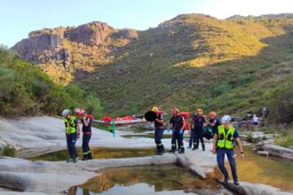 PNPG Bombeiros Geres resgate