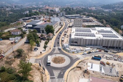 Amarante Entrada norte da cidade em transformacao no troco da ex Estrada Nacional 15