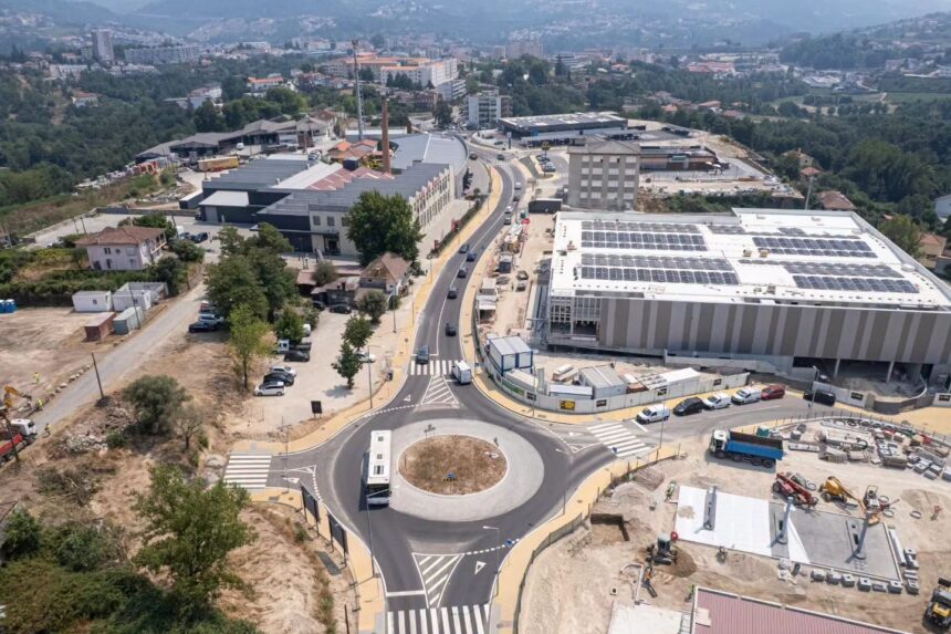 Amarante Entrada norte da cidade em transformacao no troco da ex Estrada Nacional 15