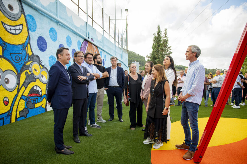 Barcelos Rio Covo Santa Eulalia estreia Espaco Cidadao e Parque Infantil