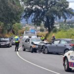 Braga Colisao frontal perto da Volvo corta transito e causa feridos