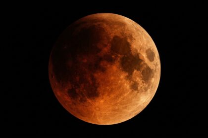 Eclipse lunar parcial visivel em Portugal na proxima madrugada com a Lua de Sangue