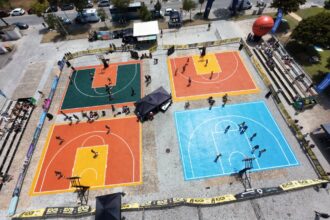 Esposende Mais de 400 atletas disputaram etapa do Circuito Nacional 3×3 de Basquetebol em Marinhas