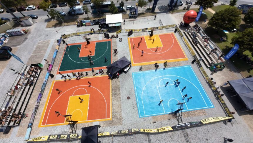 Esposende Mais de 400 atletas disputaram etapa do Circuito Nacional 3×3 de Basquetebol em Marinhas