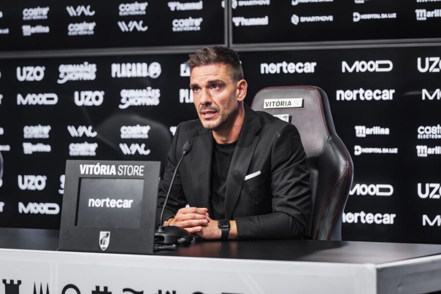 Futebol Primeira vitoria de muitas anteve Tiago Margarido apos triunfo do Vitoria SC