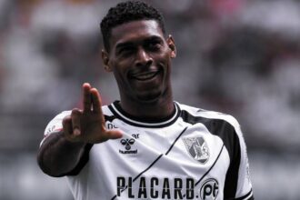 Futebol Vitoria SC vence Nacional por 1 0 e soma primeiro triunfo na I Liga
