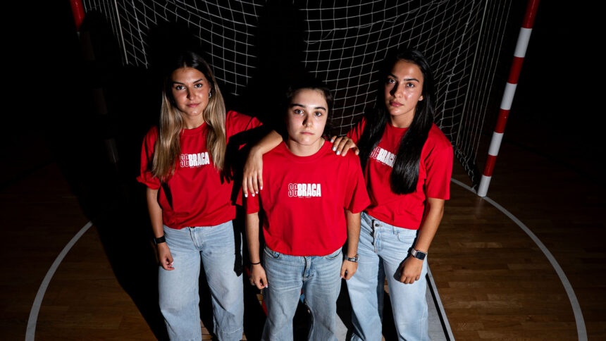 Futsal SC Braga reforca plantel com Ines Couto Juliana Braga e Bruna Ribeiro