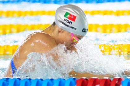 Natacao Ana Rodrigues garante final dos 50m brucos nos Jogos do Mediterraneo