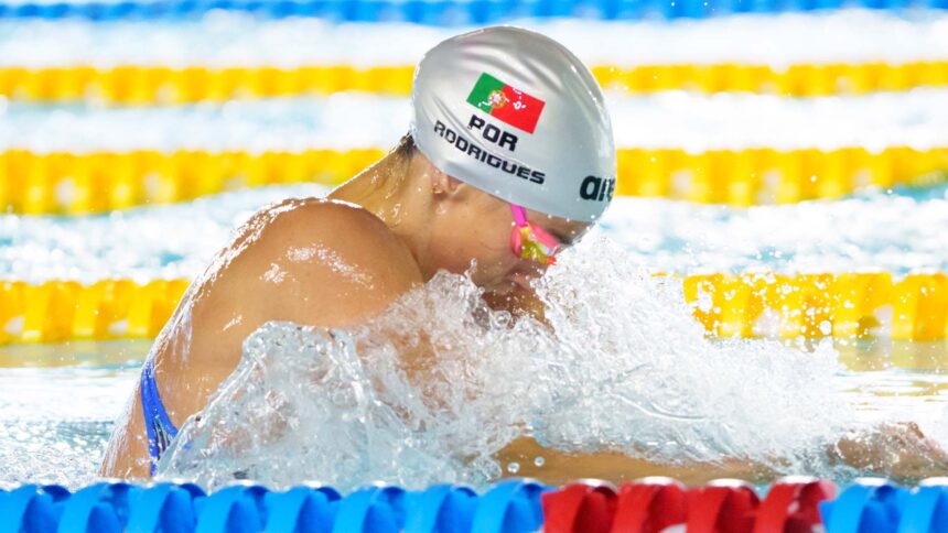 Natacao Ana Rodrigues garante final dos 50m brucos nos Jogos do Mediterraneo