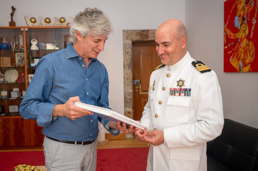 Viana Luis Nobre recebe novo Capitao do Porto e Comandante da Policia Maritima