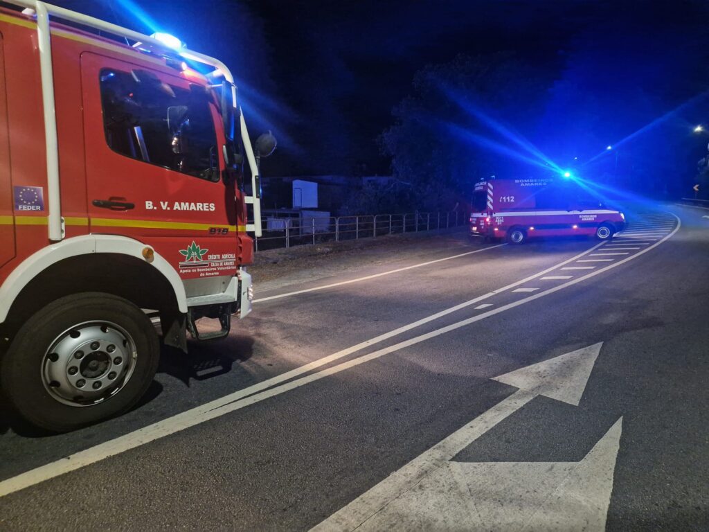 amares acidente