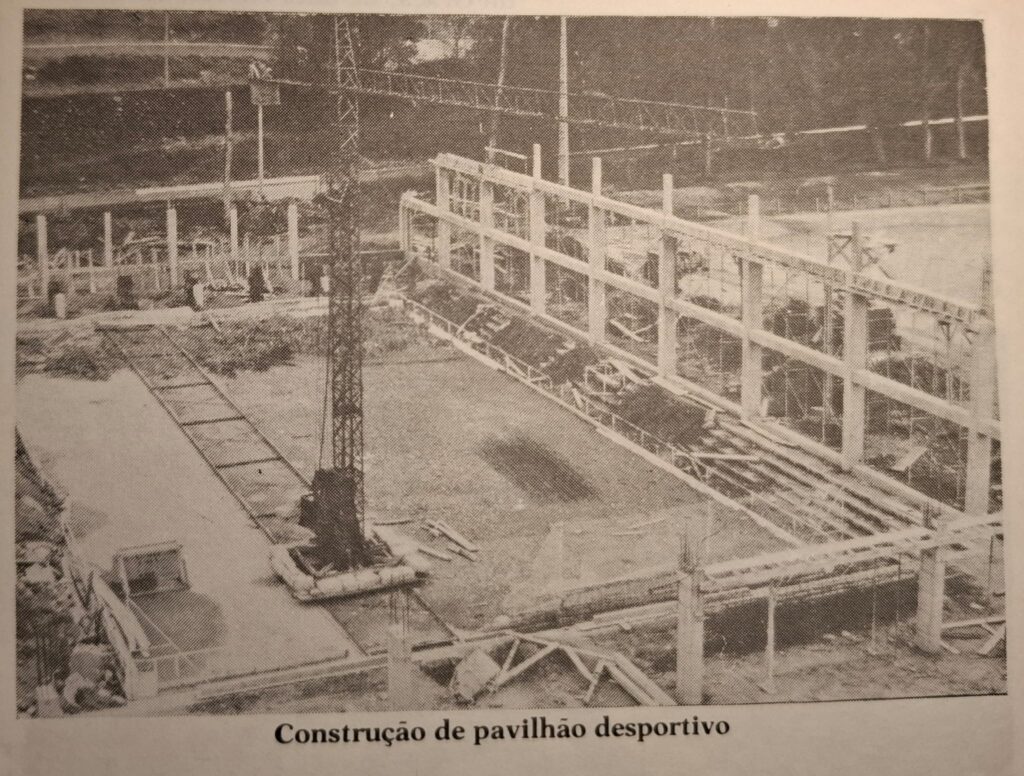 Pavilhão Sá Leite com obras em atraso ABC Flavio Sa Leite