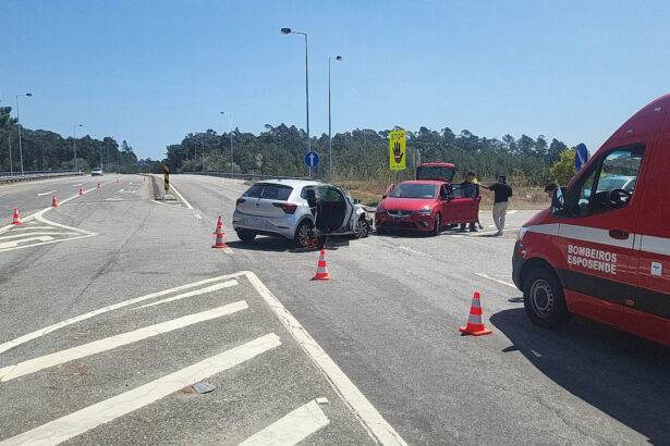 acidente esposende no da A28 - 1