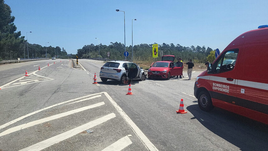 acidente esposende no da A28 - 1