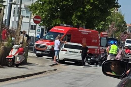 acidente valença moto carro